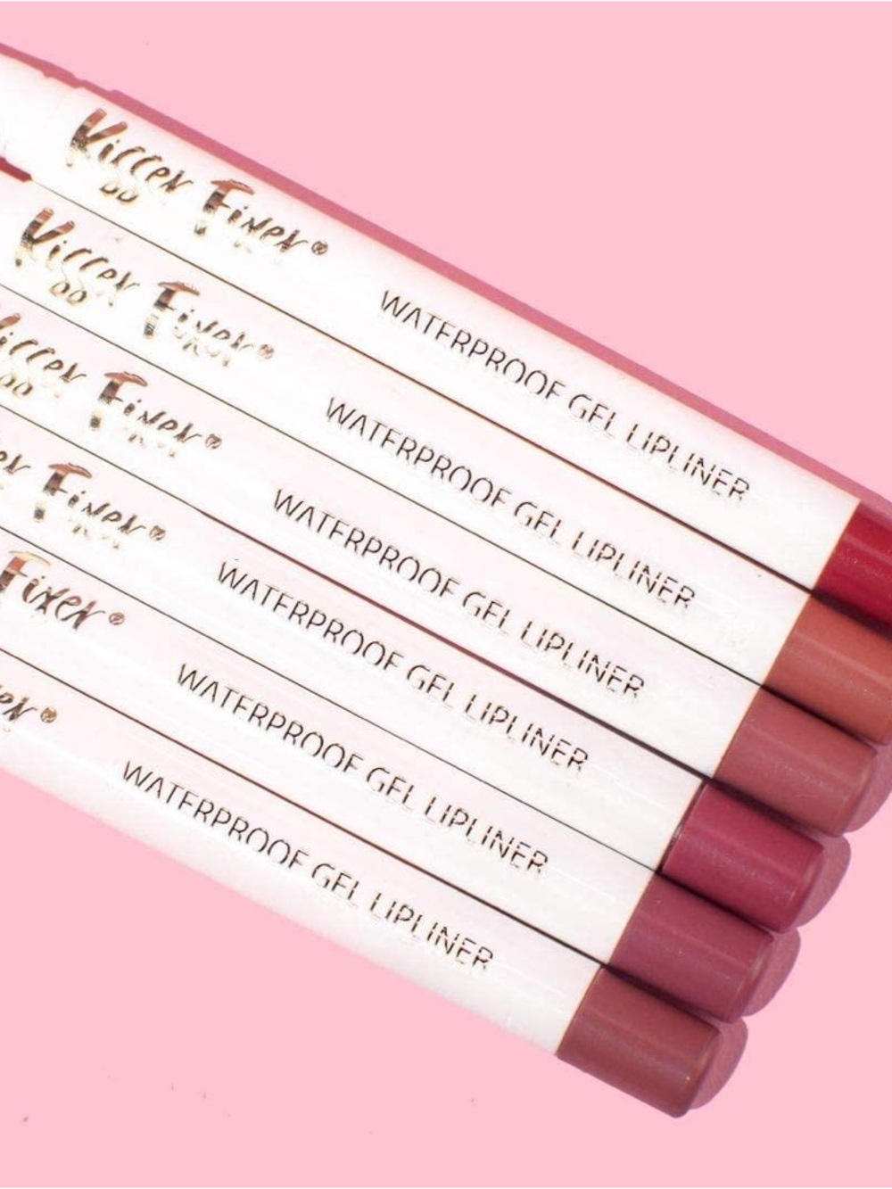 Belle Beauty Kisser Fixer Waterproof Gel Lip Liner in Pink Coral